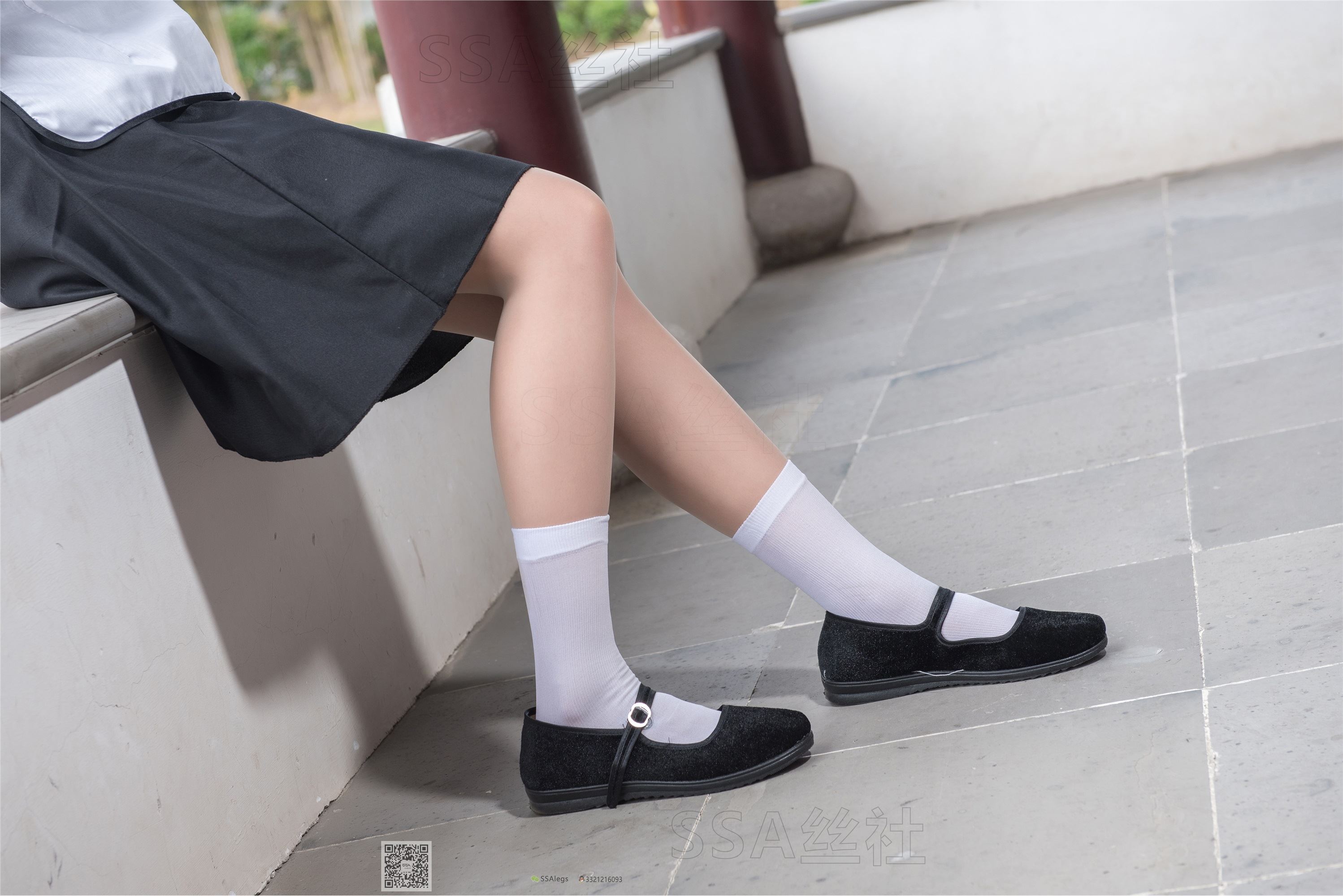 SSA丝社 超清写真 NO.068 君君 民国学妹肉丝白袜